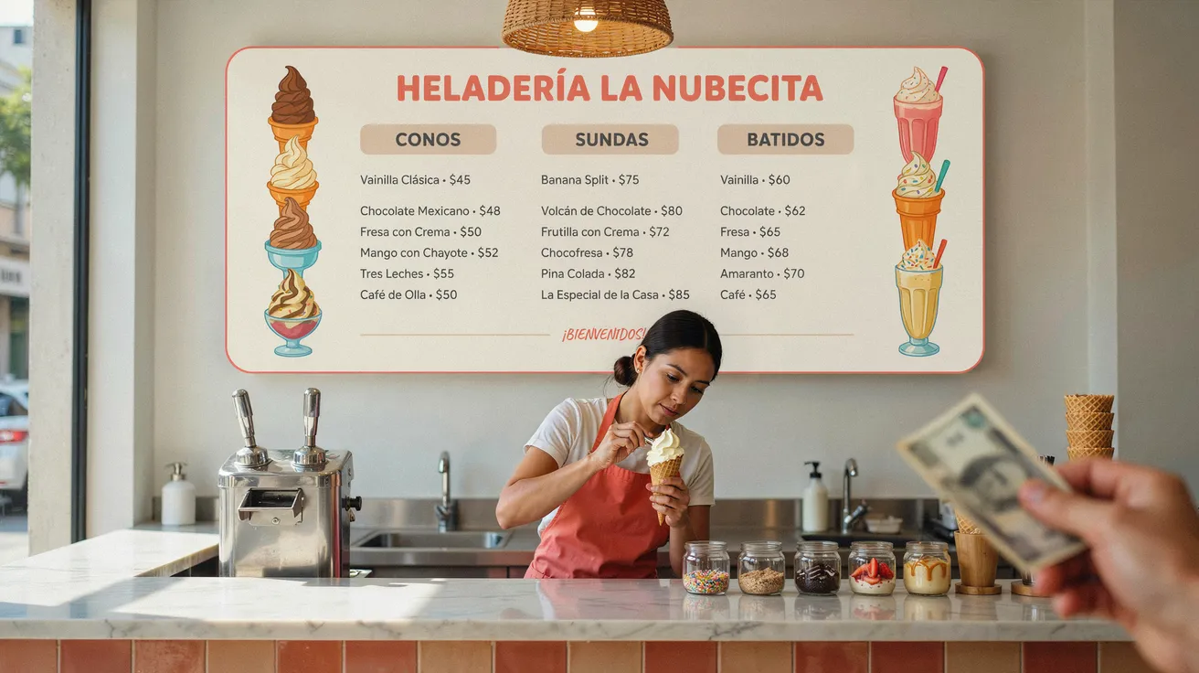 Cómo Diseñar la Carta de tu Heladería: Precios, Combos y Ticket Promedio